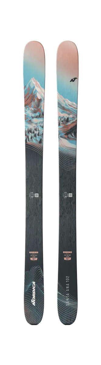 Nordica Santa Ana 102 — topsheet