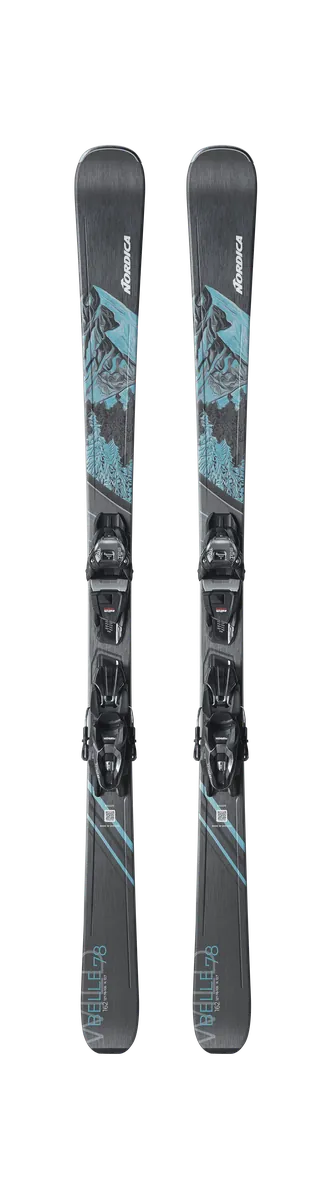Nordica Wild Belle 78 CA + TP2 Comp 10 — topsheet